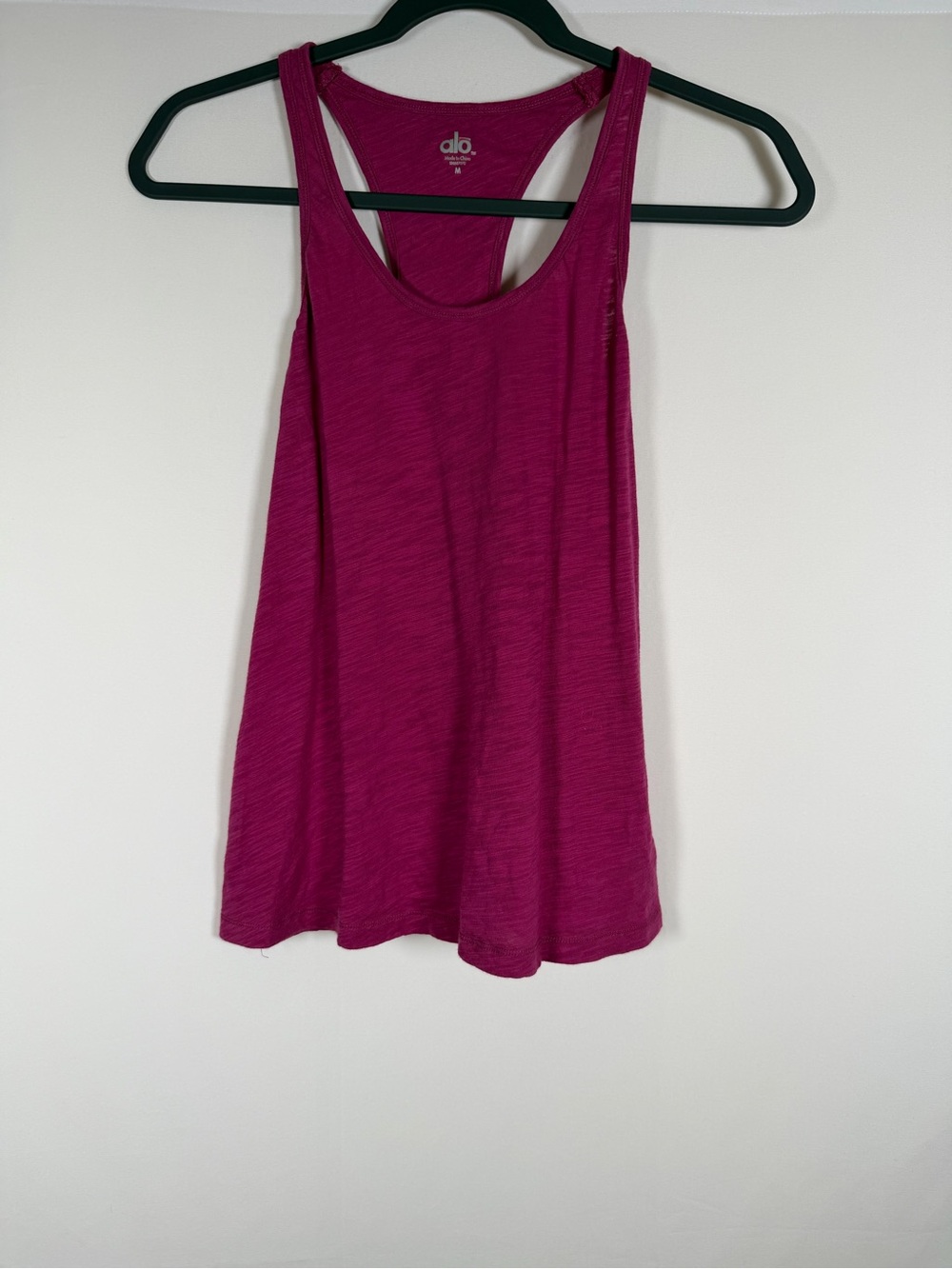 Alo Yoga Women’s Racerback Tank Top in Magenta